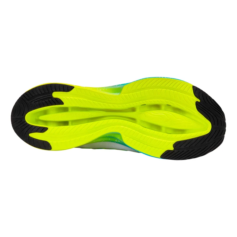 Melrose Tubes Lite Baskets Hommes-blanc, jaunes fluo