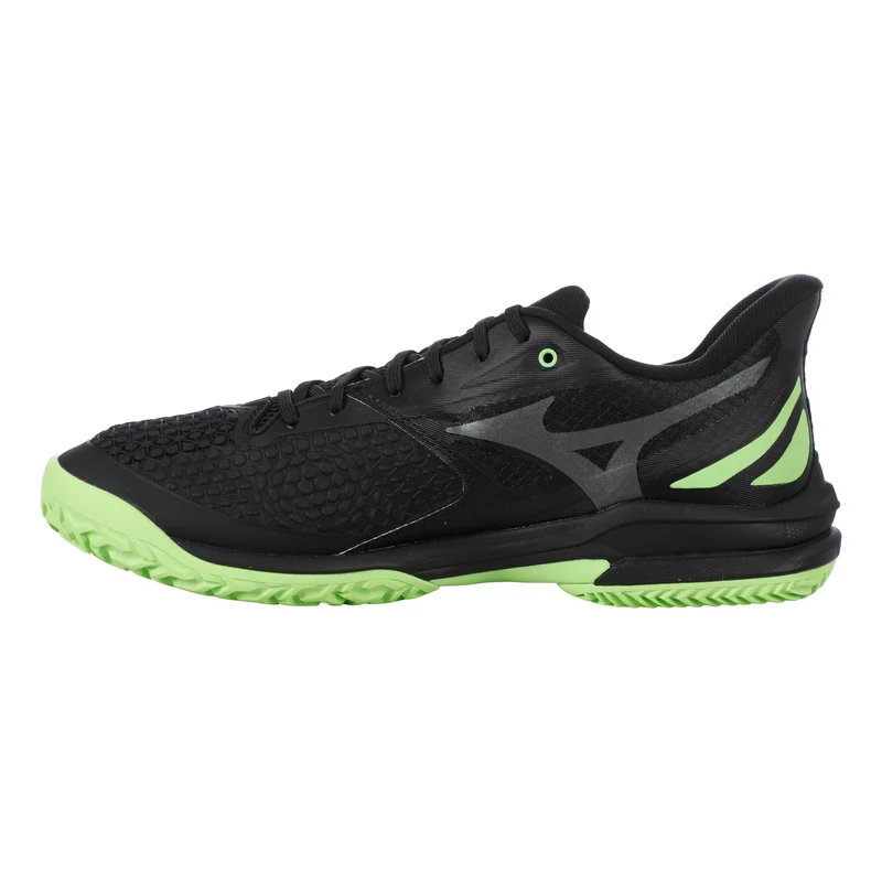 Wave Exceed Tour 7 Chaussures padel Hommes - noir, vert fluo