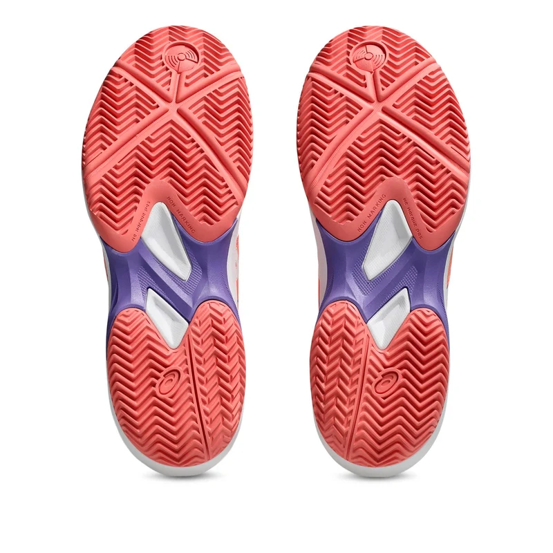 Game FF Chaussures padel Femmes - corail, blanc