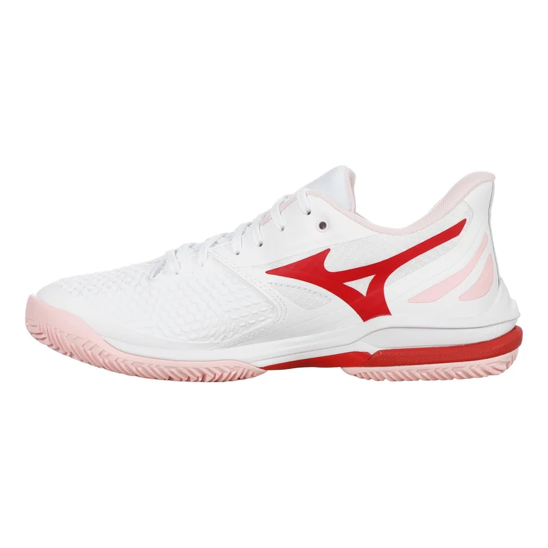 Wave Exceed Tour 7 Chaussure terre battue Femmes - blanc, rouge