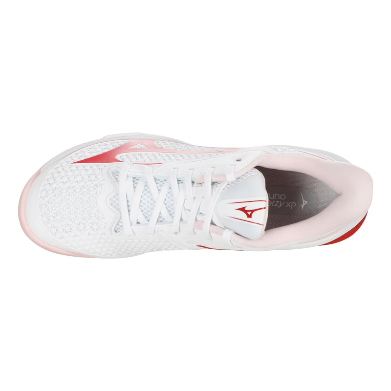 Wave Exceed Tour 7 Chaussure terre battue Femmes - blanc, rouge