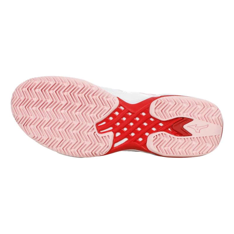 Wave Exceed Tour 7 Chaussure terre battue Femmes - blanc, rouge