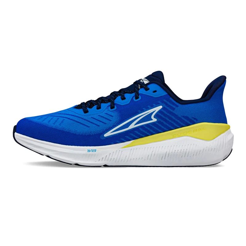 Experience Form Chaussure De Running Avec Stabilisateurs Hommes-Bleu,Jaune