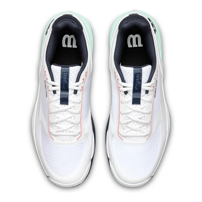 Rush Pro 5 Chaussure terre battue Hommes-blanc, turquoise