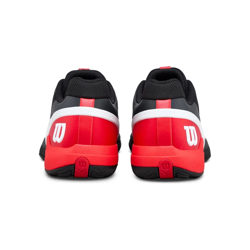Rush Pro 5 Chaussure terre battue Hommes-noir, rouge fluo