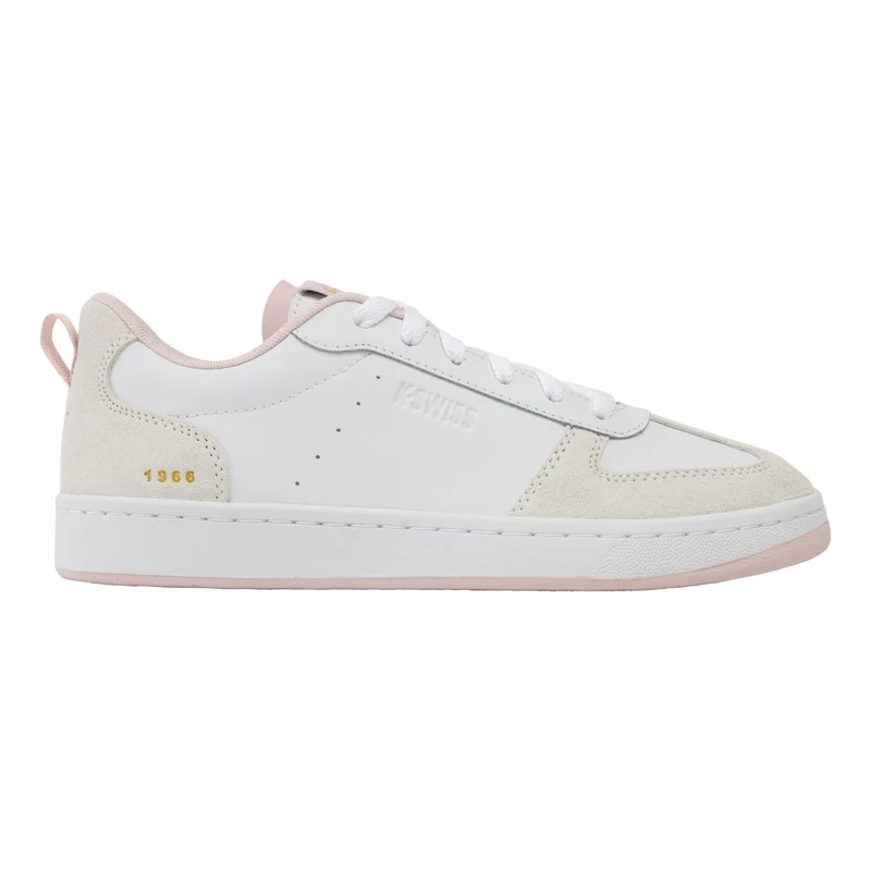 Court Varsity Baskets Femmes-blanc, crème