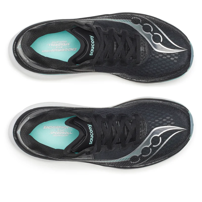 Endorphin Azura Chaussure de running sans stabilisateurs Femmes-noir, bleu clair