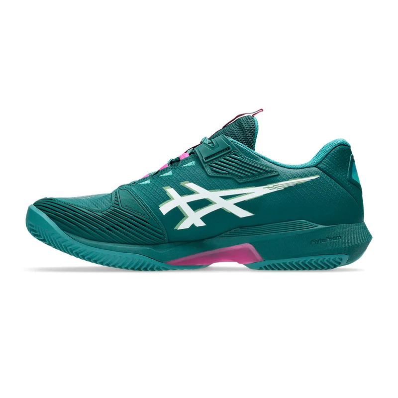 Solution Speed FF 4 Chaussure terre battue Hommes - bleu petrol, rose