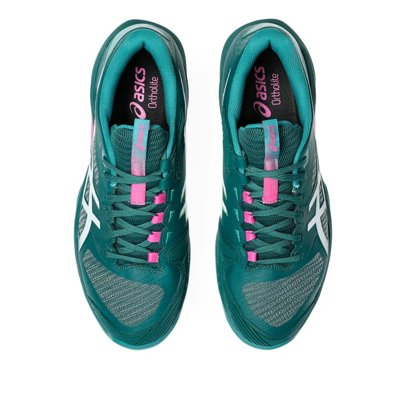 Solution Speed FF 4 Chaussure terre battue Hommes - bleu petrol, rose
