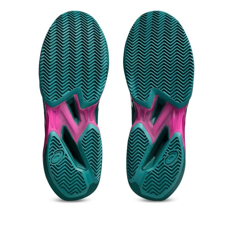 Solution Speed FF 4 Chaussure terre battue Hommes - bleu petrol, rose
