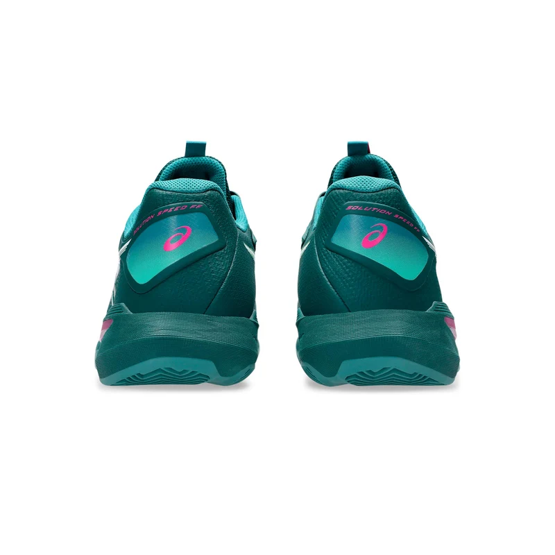 Solution Speed FF 4 Chaussure terre battue Hommes - bleu petrol, rose