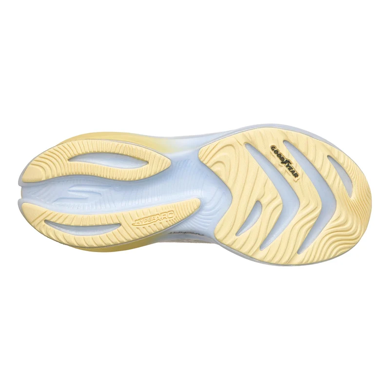 SKX Aero Spark Chaussure de running sans stabilisateurs Femmes - gris clair, jaune