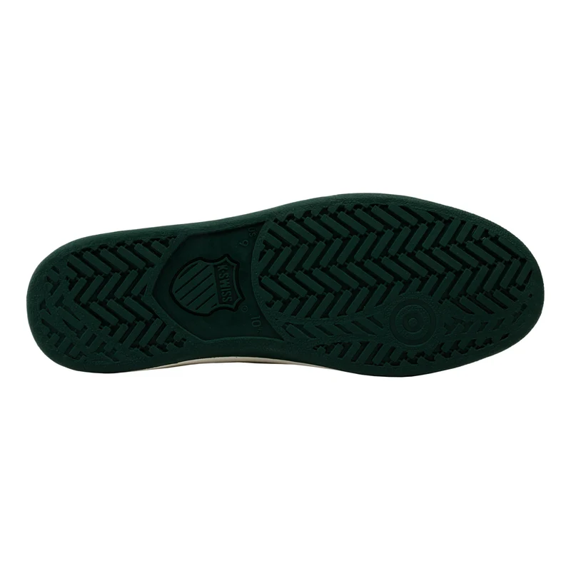 Court Varsity Baskets Hommes - blanc, vert foncé