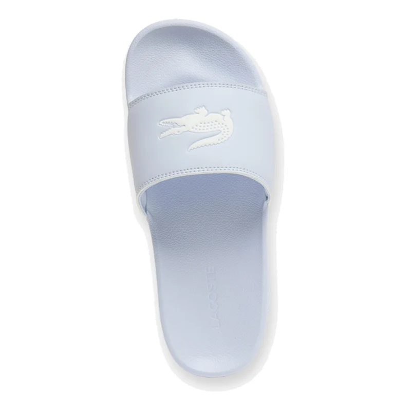 Serve Slide Tongs Femmes - bleu clair, blanc