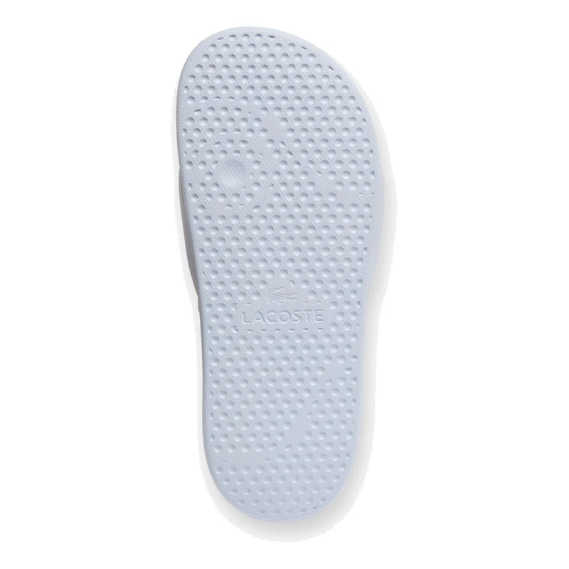 Serve Slide Tongs Femmes - bleu clair, blanc