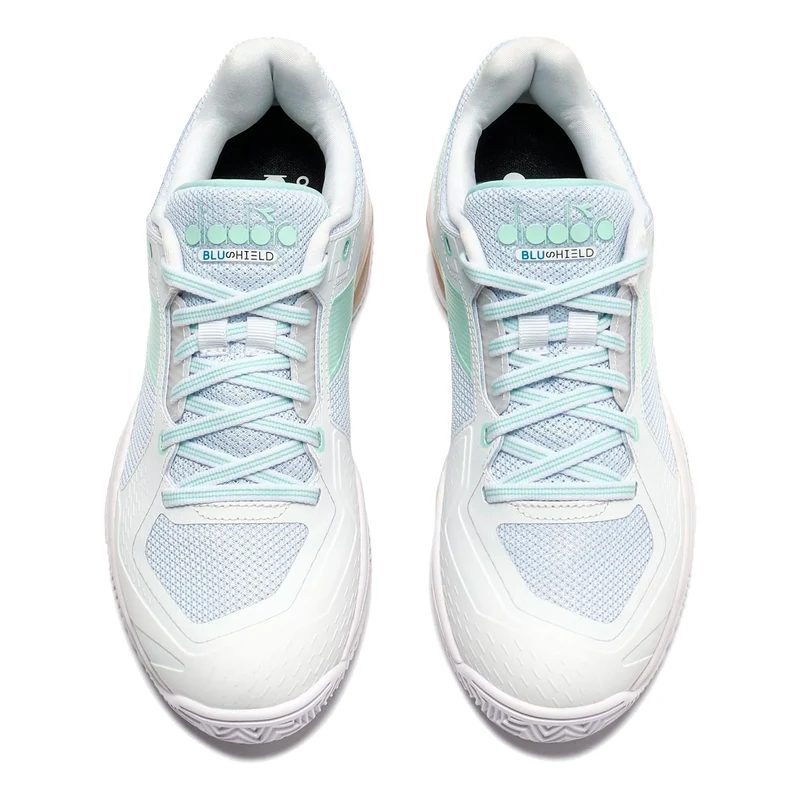 Blushield Torneo 3 Chaussure terre battue Femmes-blanc, vert