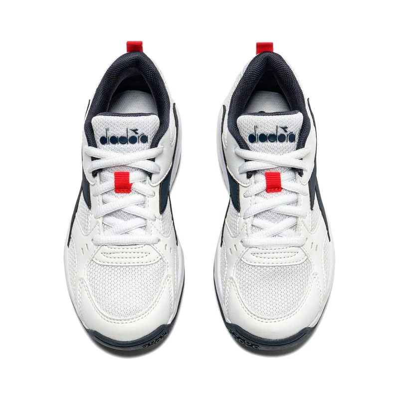 S. Challenge 6 Chaussures toutes surfaces Enfants - blanc, bleu foncé