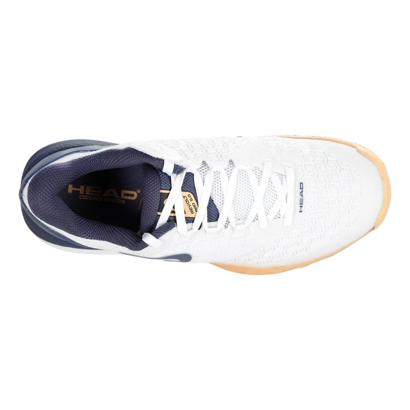 Revolt Pro 5.0 Chaussure terre battue Femmes-blanc, abricot