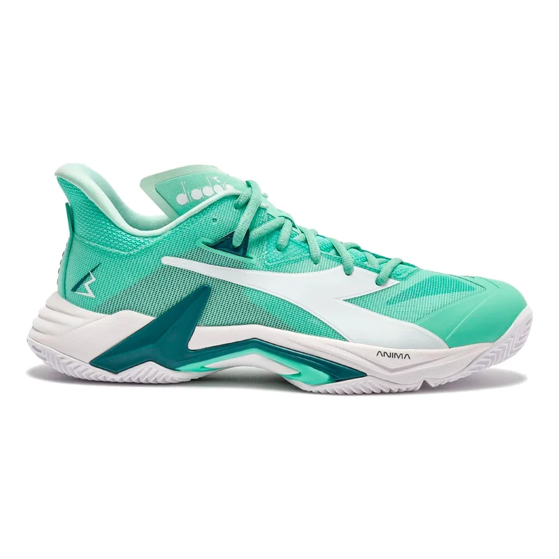 B.Icon 3 Chaussure terre battue Hommes-turquoise, blanc
