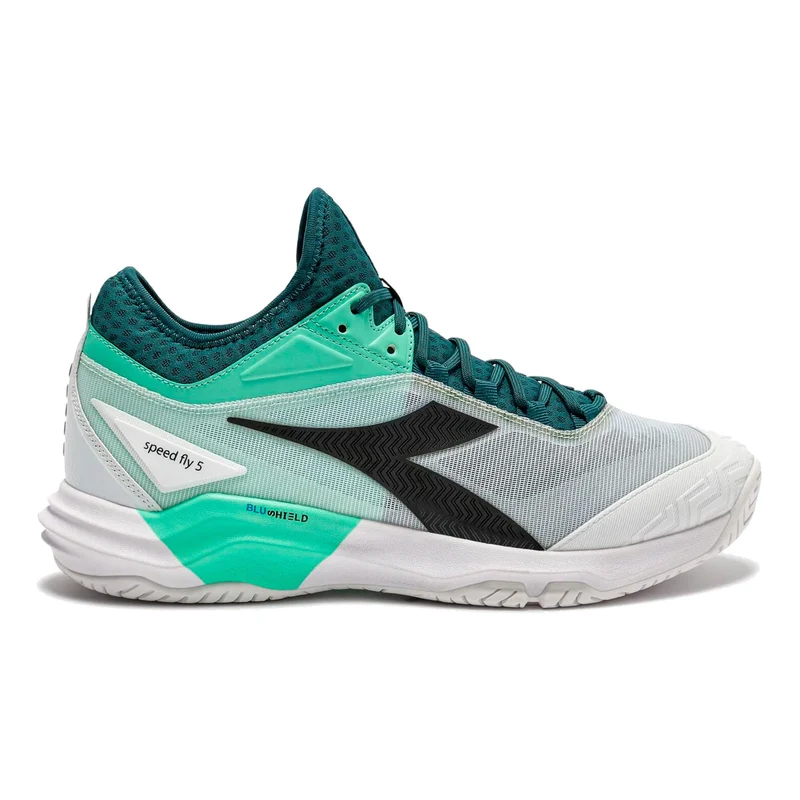 Speed Blushield Fly 5 Chaussures toutes surfaces Hommes-bleu petrol, noir