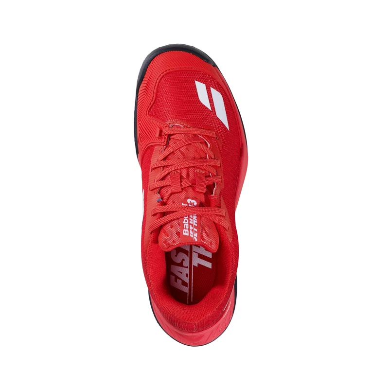Jet Mach 3 Chaussure terre battue Enfants - rouge, blanc