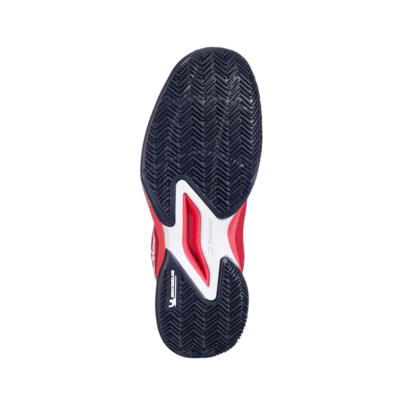 Jet Mach 3 Chaussure terre battue Enfants - rouge, blanc
