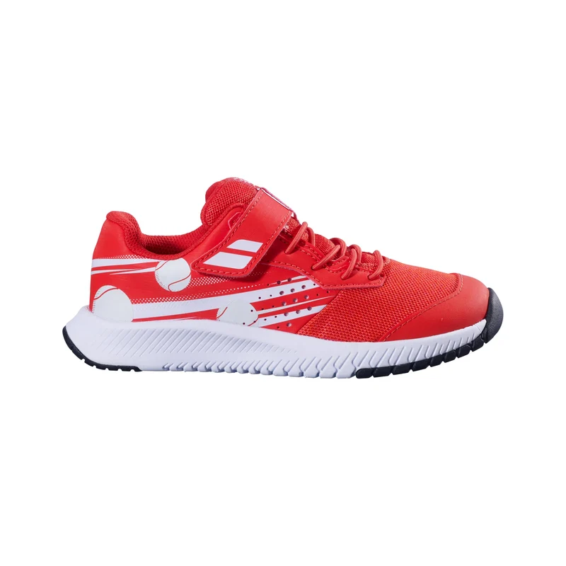 Pulsion Chaussures toutes surfaces Enfants - rouge, blanc