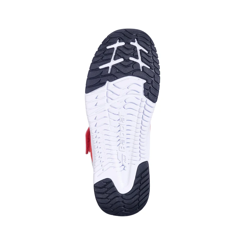 Pulsion Chaussures toutes surfaces Enfants - rouge, blanc