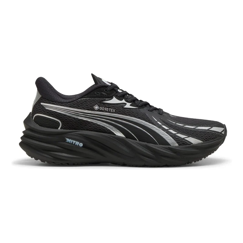 Velocity Nitro 4 GTX Chaussure de running sans stabilisateurs Hommes - noir, argent