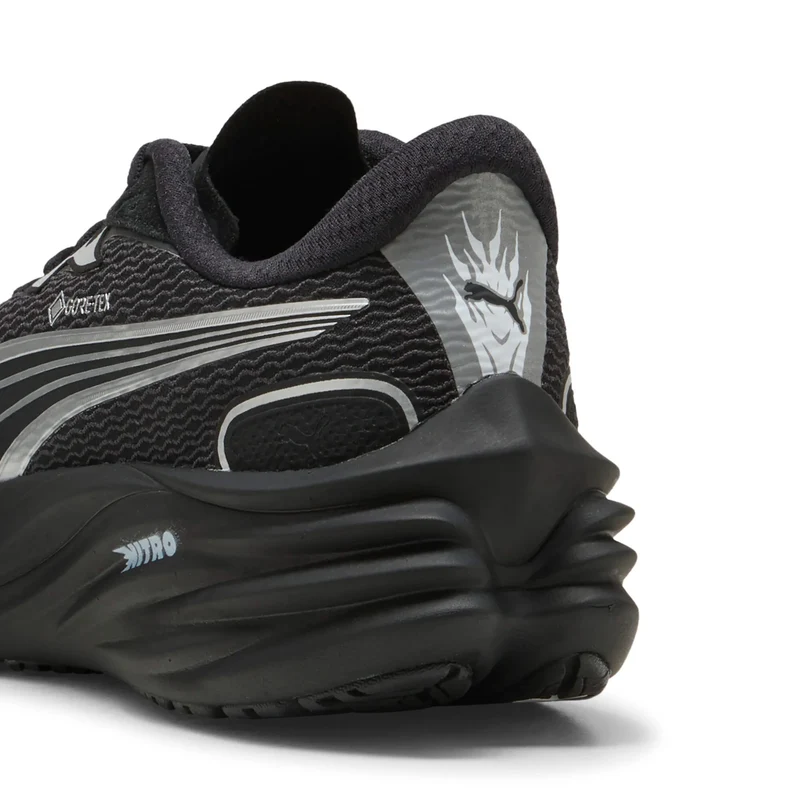 Velocity Nitro 4 GTX Chaussure de running sans stabilisateurs Hommes - noir, argent
