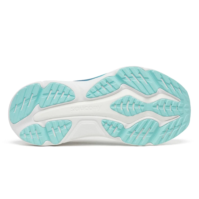 Hurricane 25 Chaussure de running avec stabilisateurs Femmes-blanc, bleu foncé
