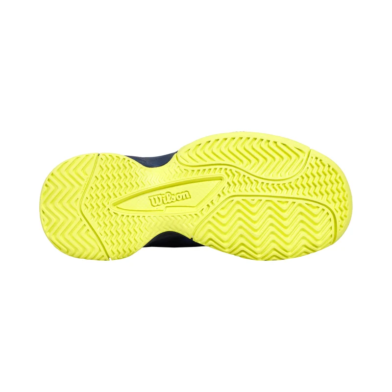 RUSH PRO AC Chaussures Toutes Surfaces Enfants-Bleu,Jaunes Fluo