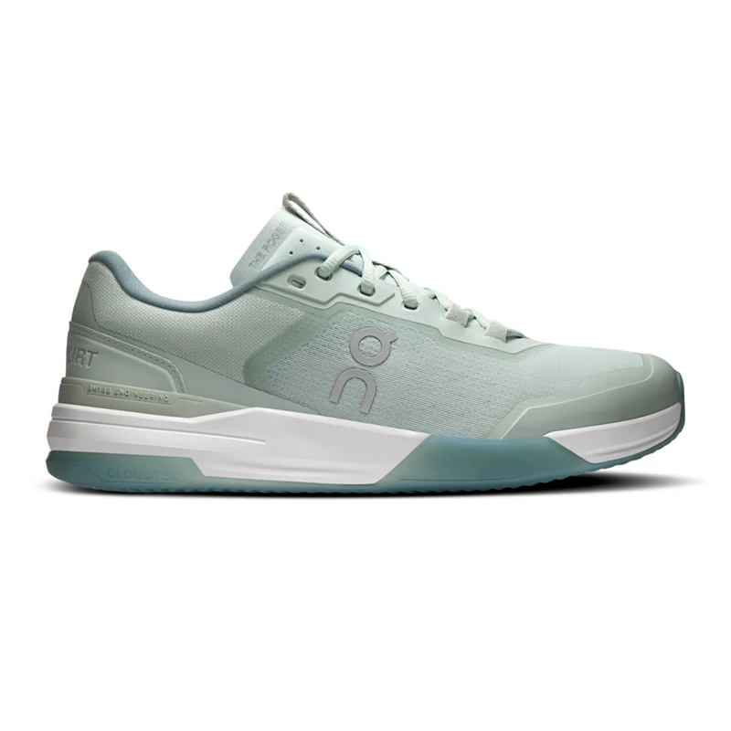 THE ROGER ADV Pro Chaussure terre battue Hommes - menthe, blanc