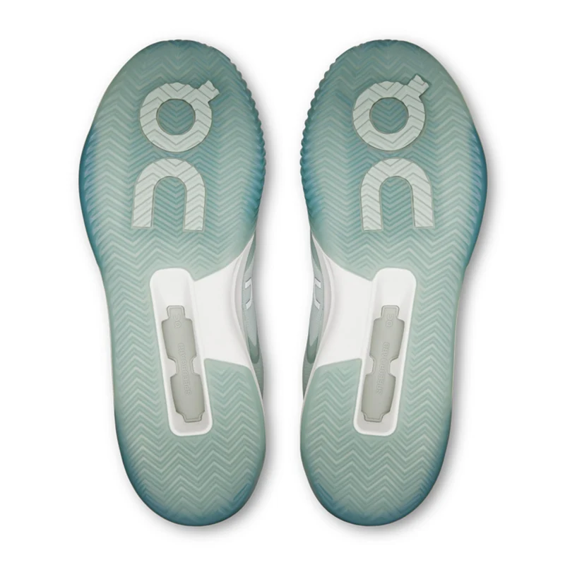THE ROGER ADV Pro Chaussure terre battue Hommes - menthe, blanc