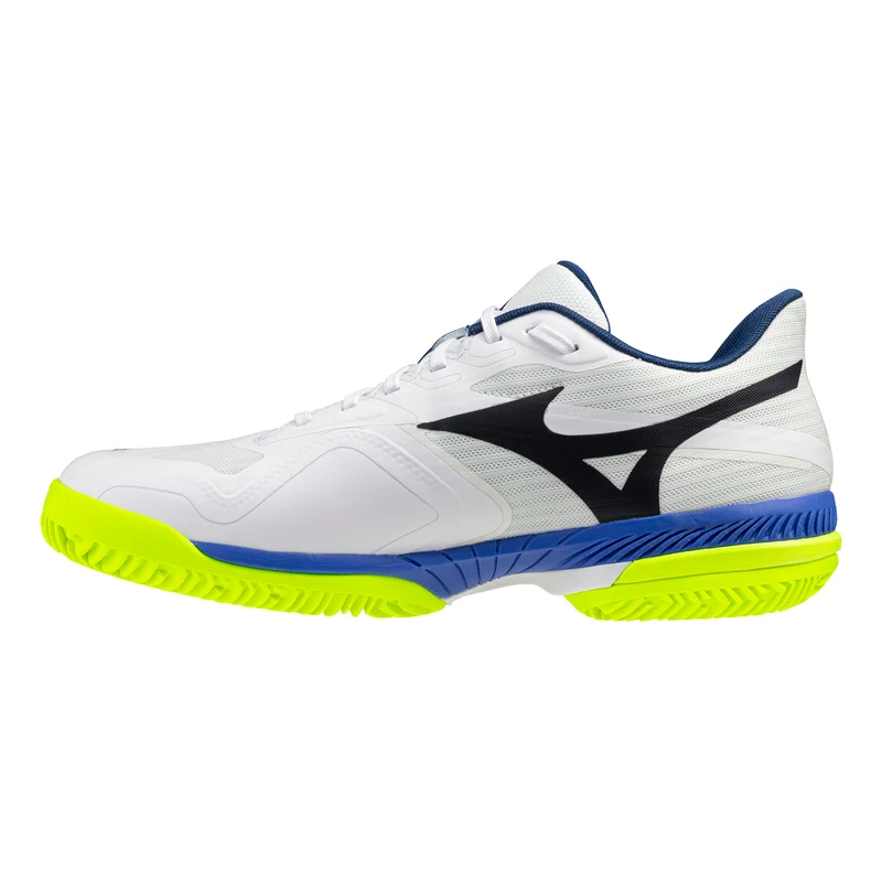 Wave Exceed Court Chaussure terre battue Hommes - blanc, bleu
