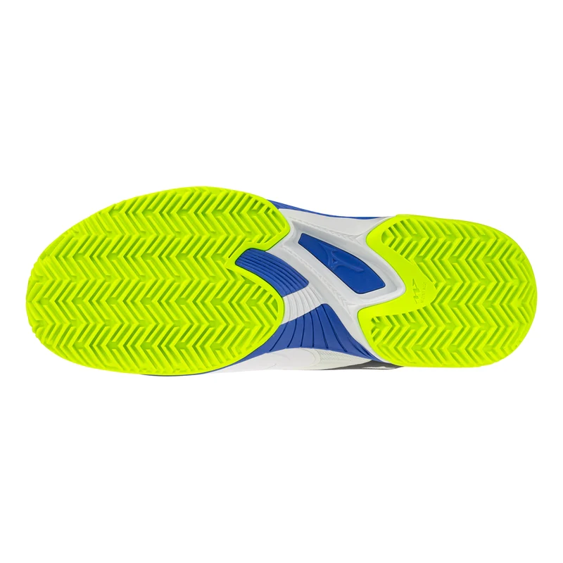 Wave Exceed Court Chaussure terre battue Hommes - blanc, bleu