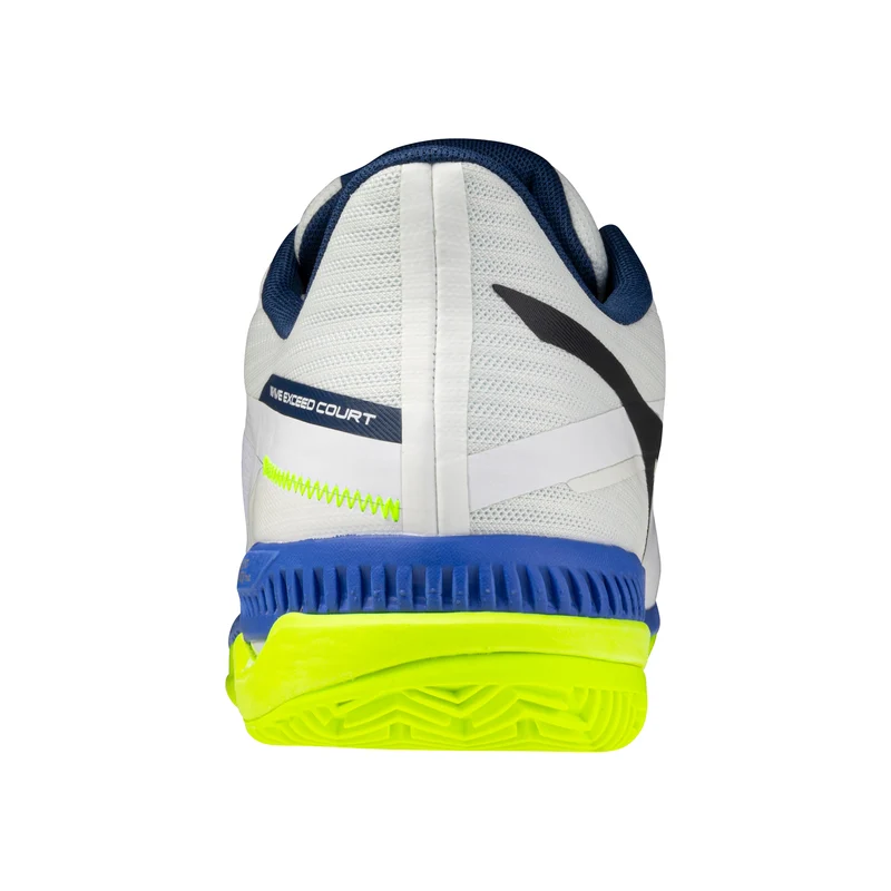Wave Exceed Court Chaussure terre battue Hommes - blanc, bleu