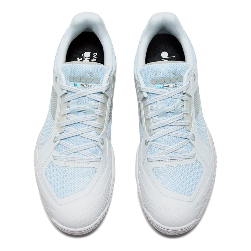 Blushield Torneo 3 Chaussures toutes surfaces Hommes - blanc, bleu clair