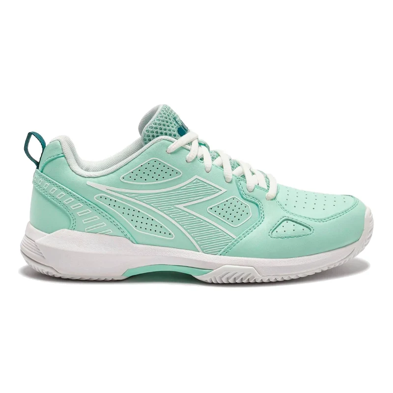 S. Challenge 7 Chaussure terre battue Femmes - vert, blanc