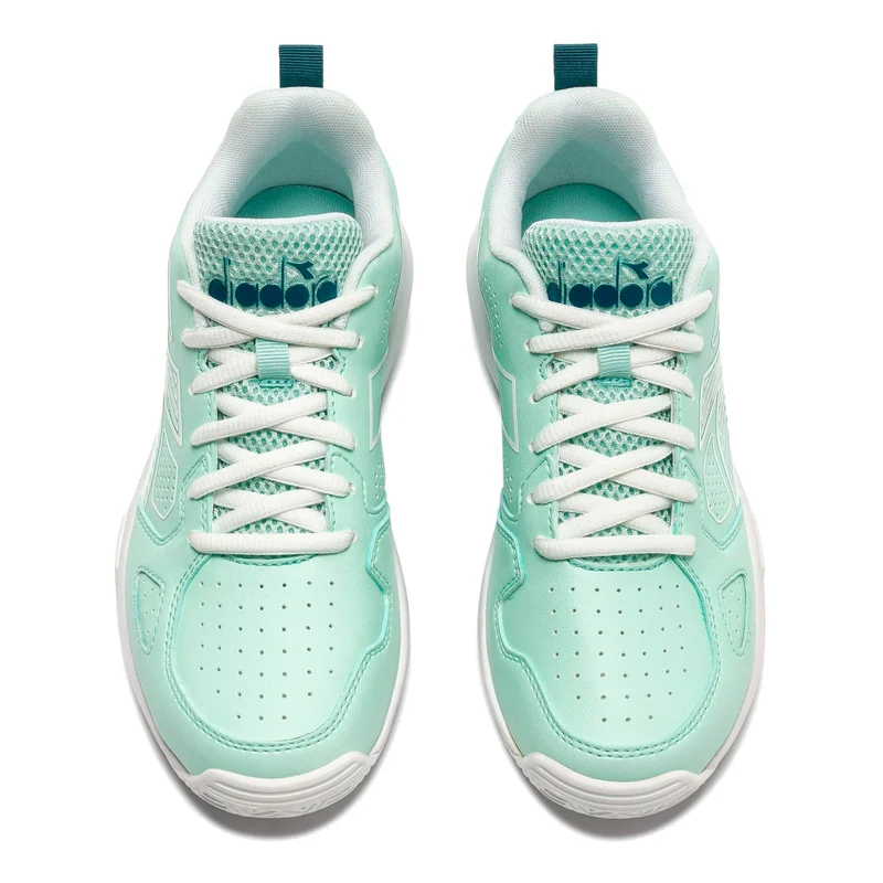 S. Challenge 7 Chaussure terre battue Femmes - vert, blanc