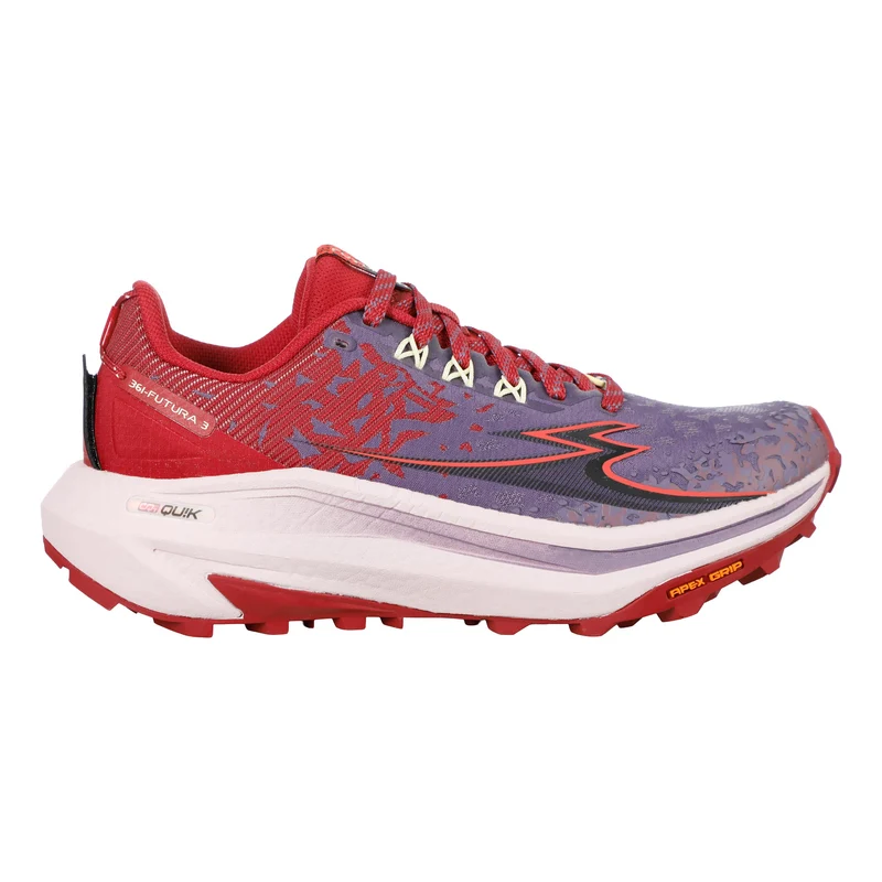 Futura 3 Chaussure trail Femmes - lilas, rouge