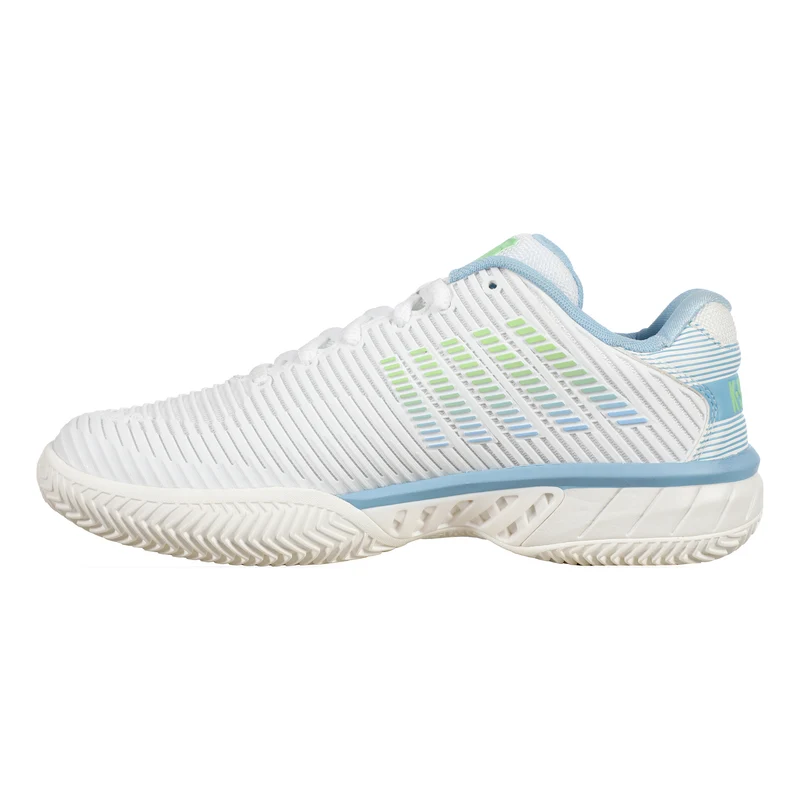 Hypercourt Express 2 Chaussure Terre Battue Femmes-Blanc,Bleu Clair