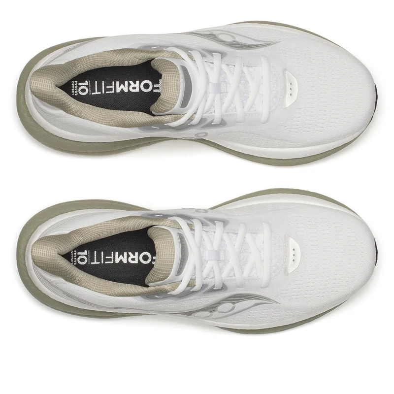 Triumph 23 Chaussure de running sans stabilisateurs Hommes-blanc, kaki