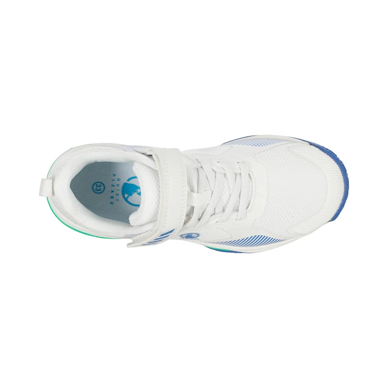 Match Velcro Clay Chaussure terre battue Enfants-blanc, bleu