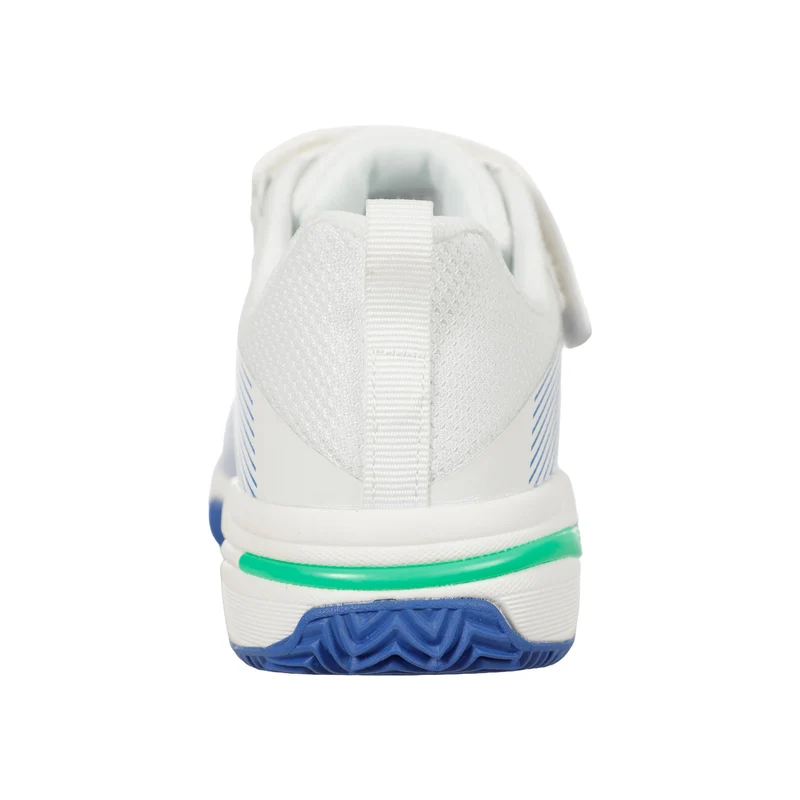 Match Velcro Clay Chaussure terre battue Enfants-blanc, bleu