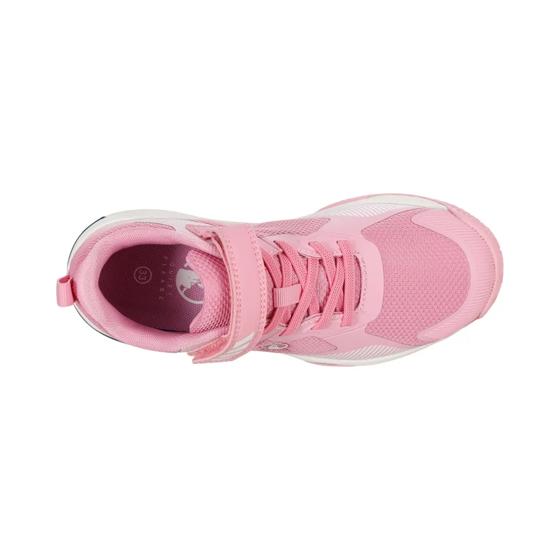 Match Velcro Clay Chaussure terre battue Enfants-pink, blanc