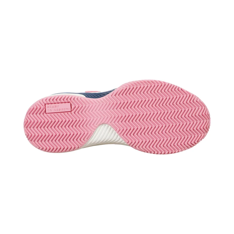 Match Velcro Clay Chaussure terre battue Enfants-pink, blanc
