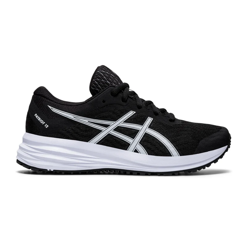 Patriot 12 GS Chaussure De Running Sans Stabilisateurs Enfants-Noir,Blanc