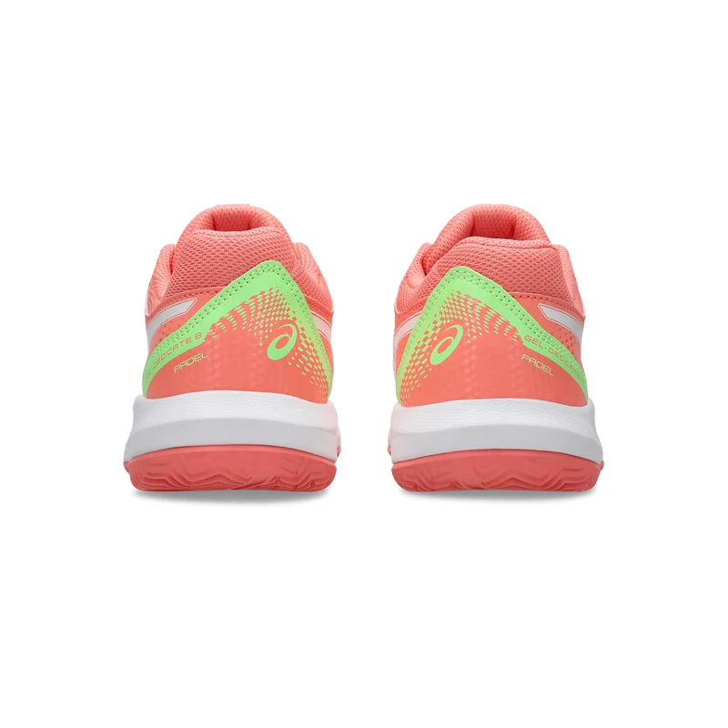 GEL-DEDICATE 8 PADEL GS Chaussures padel Enfants-corail, blanc