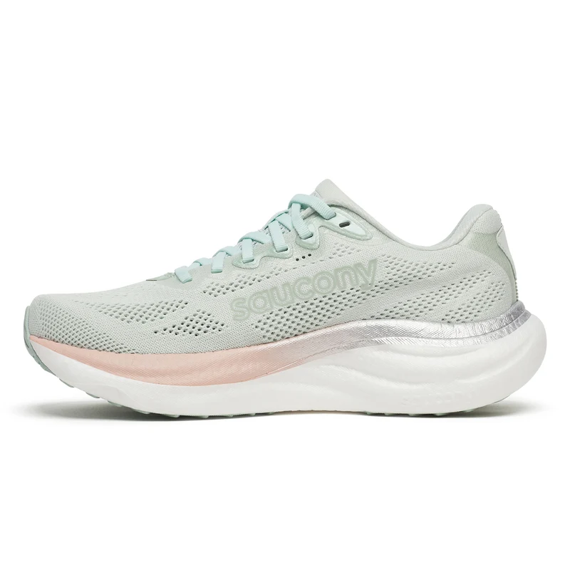 Ride 19 Chaussure de running sans stabilisateurs Femmes-vert clair, rosé